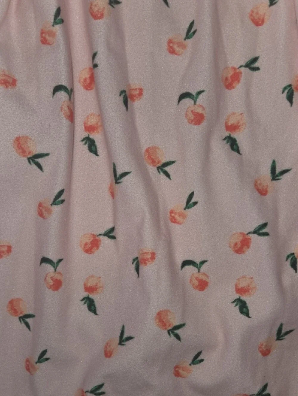 SweetHoney Pink Peach-Print Spaghetti-Strap Maxi Dress